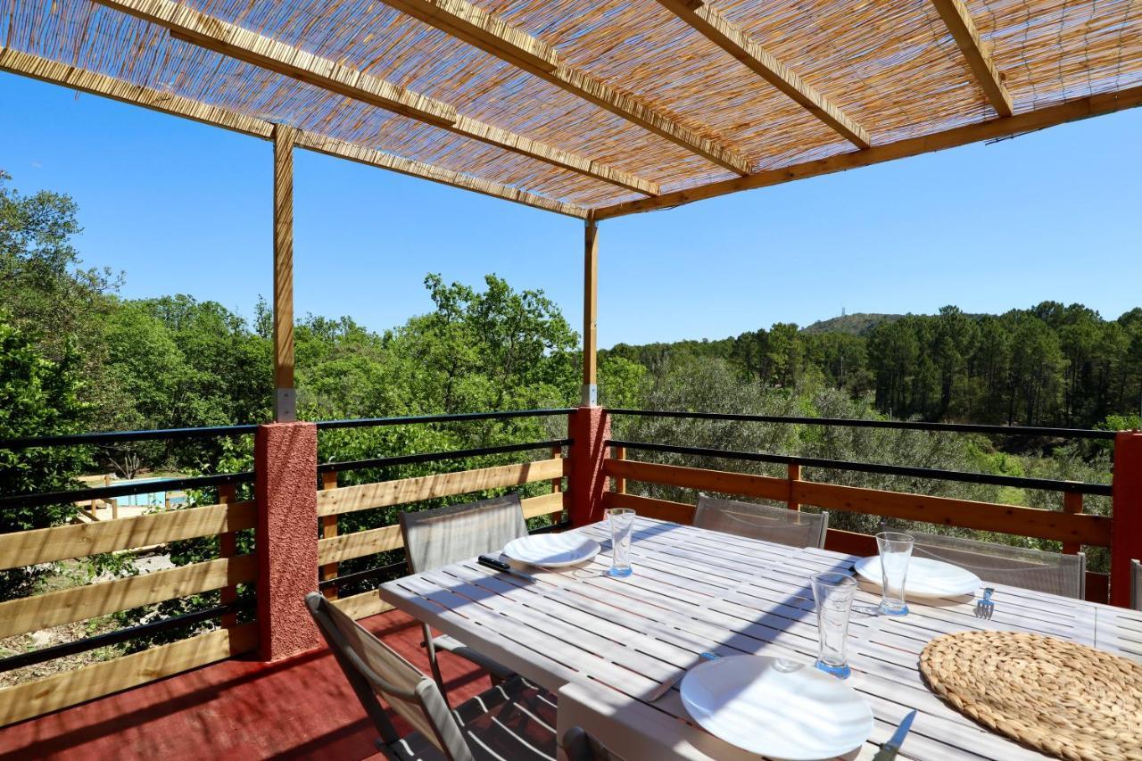 Le Mas Des Rouquets - Avec Piscine Et Jardin Anduze Exterior photo